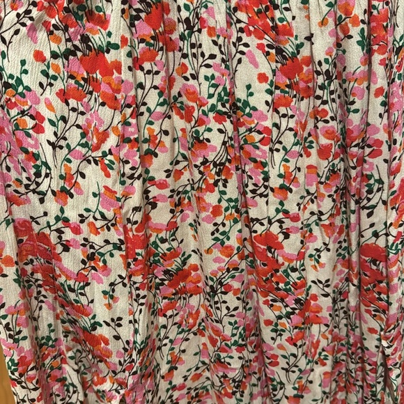 View from the Meadow Cream Floral Print Off-the-Shoulder Dress - Picture 9 of 11